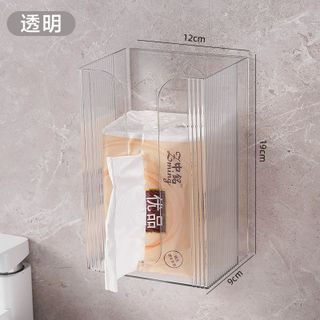 Hộp Đựng Khăn Giấy Nhựa Trong Suốt Sang Trọng STT199