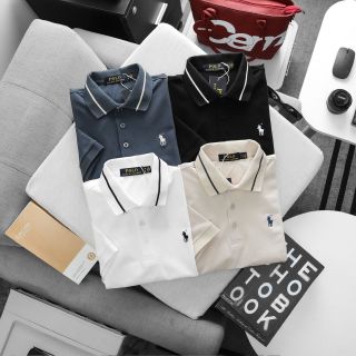 Áo thun polo nam. Chất vải cá sấu cotton dệt.