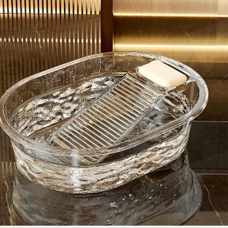 Bồn Rửa Trong Suốt Siêu Đẹp – Nâng Tầm Không Gian Sống STT204
