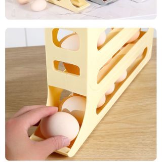 Khay Đựng Trứng Tự Lăn – Lấy Trứng Cực Tiện STT215