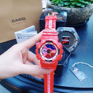 SĂN SALE MÙA HÈ ĐỒNG HỒ ĐIỆN TỬ CAO CẤP KASIO TIGER SILICON ĐỎ FULLBOX