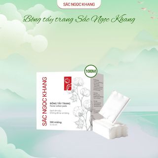 Bông tẩy trang [100 miếng]