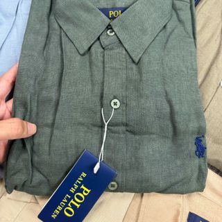 Sơ mi dài tay nam. Chất vải Linen. Bigsize tay ngắn.