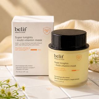 Mặt nạ ngủ BELIF SUPER KNIGHTS MULTI VITAMIN MASK 75ML Mặt nạ ngủ vitamin đa dưỡng giúp làn da bừng tỉnh sau một đêm