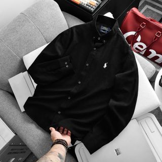 Sơmi Dài Tay POLO nam 8 Colors. Chất liệu vải lenin mịn vừa chính phẩm xịn, logo thêu.