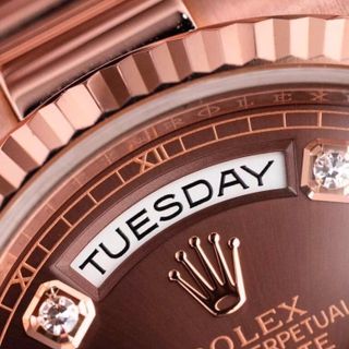 ĐỒNG HỒ CAO CẤP ROLXE DAY DATE CHÔCOLATE  MÁY CƠ FREESTYLE