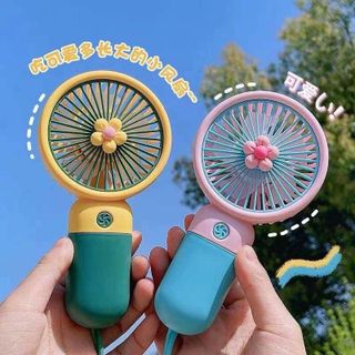 Quạt Mini Cầm Tay Siêu Mát Thiết Kế Kawaii STT226