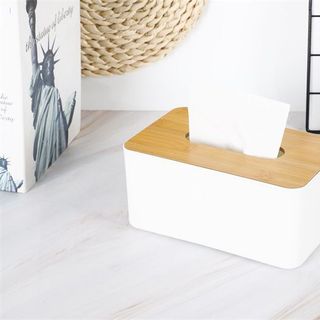 Hộp Đựng Khăn Giấy Để Bàn Phong Cách Bắc Âu STT234