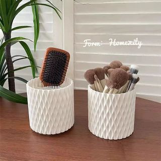 Hộp Đựng Đồ Trang Điểm Vân Kim Cương STT257