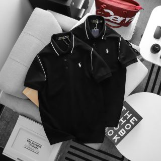Polo nam.  Cá sấu cotton dệt.