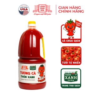 [Chai 2.2Kg Siêu Tiết Kiệm] Tương cà Làng Chài Xưa chua ngọt dịu nhẹ thơm ngon tự nhiên cà tươi