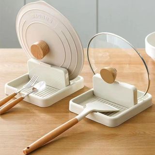 Giá Đỡ Nắp Nồi Và Muôi Vá Nhà Bếp STT238