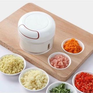 Máy Xay Tỏi Ớt Thực Phẩm Mini Không Dùng Điện
