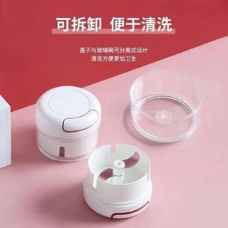 Máy Xay Tỏi Ớt Thực Phẩm Mini Không Dùng Điện