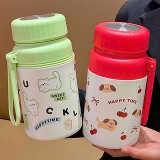 BÌNH GIỮ NHIỆT LUCKY INOX 316 1000ML CÓ LÕI LỌC TRÀ (T50)