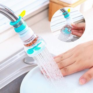 Đầu Vòi Nước Tăng Áp Xoay 360° Kéo Dài Chống Bắn Nước STT276