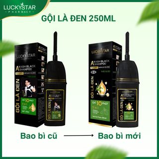 Gội Là Đen Thảo Dược Chai Lược Lucky Star