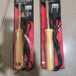 MỎ HÀN ĐIỆN 60W CÁN GỖ