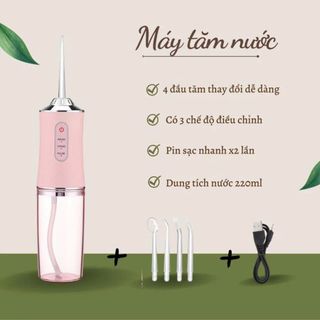 MÁY TĂM NƯỚC VỆ SINH RĂNG MIỆNG 3 CHẾ ĐỘ