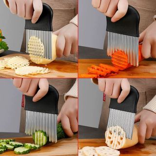 Dụng Cụ Cắt Khoai Tây Chiên Răng Cưa STT284