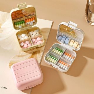 💊 Hộp Đựng Thuốc Chia Ngăn Thông Minh – Gọn Gàng, Dễ Mang Theo Mọi Lúc Mọi Nơi ✨👜💊 STT288