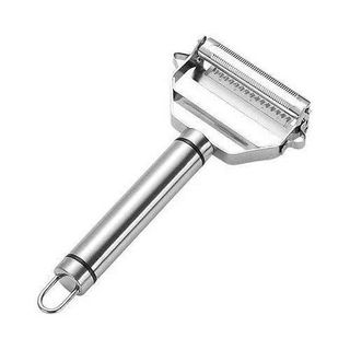 DAO BÀO SỢI RAU CỦ QUẢ 2in1 INOX (T500)