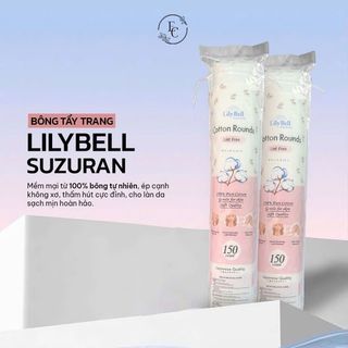Bông tẩy trang LILYBELL 100% cotton