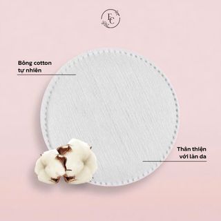 Bông tẩy trang LILYBELL 100% cotton