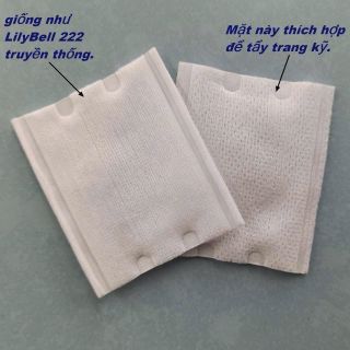 Bông tẩy trang LILYBELL 100% cotton
