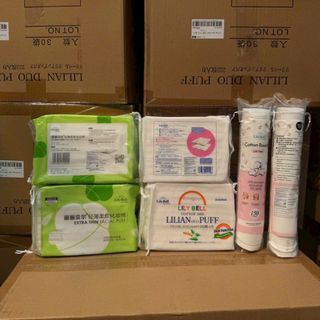 Bông tẩy trang LILYBELL 100% cotton
