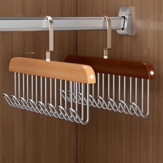 MÓC TREO CÀ VẠT THẮT LƯNG ĐA NĂNG INOX CAO CẤP – GIÁ TREO PHỤ KIỆN TIẾT KIỆM KHÔNG GIAN TỦ ÁO STT279