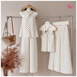 SET SUÔNG MANGO CHẤM BI THANH LỊCH
