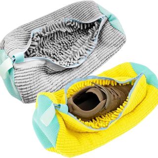 TÚI GIẶT GIÀY LÔNG CHENILLE CAO CẤP – BẢO VỆ GIÀY KHI GIẶT MÁY – CHỐNG BIẾN DẠNG, CHỐNG TRẦY XƯỚC STT287