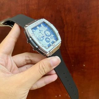 SALE MÙA HÈ ĐỒNG HỒ NAM TRUNG CẤP HUPOT DÂY DA MẶT CN