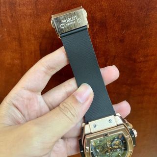 SALE MÙA HÈ ĐỒNG HỒ NAM TRUNG CẤP HUPOT DÂY DA MẶT CN