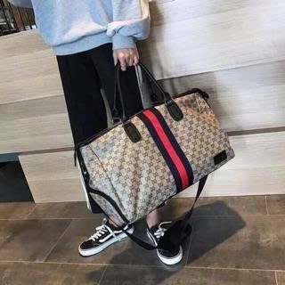 TÚI XÁCH DU LỊCH SỌC ĐỎ ĐA NĂNG