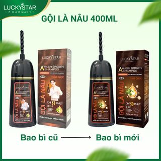 Gội Là Nâu Thảo Dược Chai Lược Lucky Star