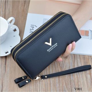 Ví Cầm Tay Cao Cấp 8 Ngăn Tiện Lợi, Thanh Lịch VCT005 Phù Hợp Nam Nữ Hiện Đại