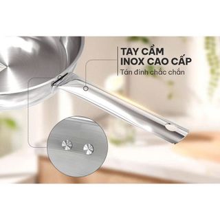 CHẢO INOX ĐA LỚP SIZE 28CM SUNHOUSE IN28M6