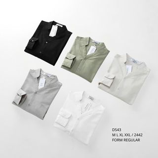 ÁO SƠ MI NAM LINEN CỔ CHỮ V DORMAX.  Chất vải Linen cao cấp – Sợi tự nhiên thông thoáng, thấm hút mồ hôi tốt, càng mặc càng mềm mại.