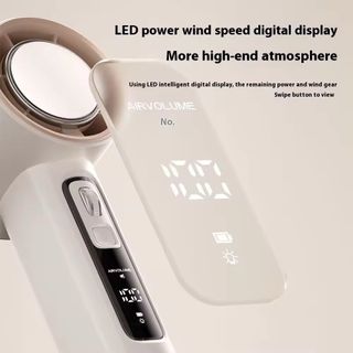 Quạt tay mini tốc độ 100 tích hợp đèn pin không suất lớn