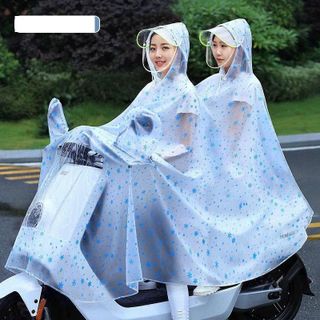 ÁO MƯA TRONG SUỐT 2 ĐẦU CÓ KÍNH CHE (T30)
