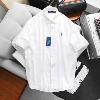 Áo SƠ MI nam Bigsize Tay Ngắn  Chất linen.