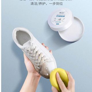 SÁP ĐÁNH BÓNG GIÀY KÈM MIẾNG LAU