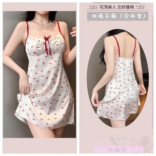 Váy ngủ hai dây lụa