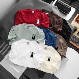 Mẫu Áo thun nam. Chất thun cotton 4c chính phẩm đàn hồi tốt, mềm mịn.