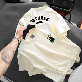 Mẫu Áo thun nam. Chất thun cotton 4c chính phẩm đàn hồi tốt, mềm mịn.