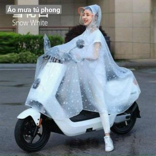 ÁO MƯA TRONG SUỐT 1 ĐẦU CÓ KÍNH CHE (T30)