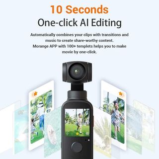 Camera Vlog AI Xiaomi Morange M1 Pro 4K Theo Dõi Chủ Thể Tự Động 12MP