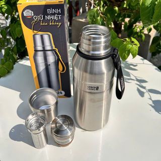 BÌNH GIỮ NHIỆT INOX 316 LEBENLANG DUNG TÍCH 1100ML